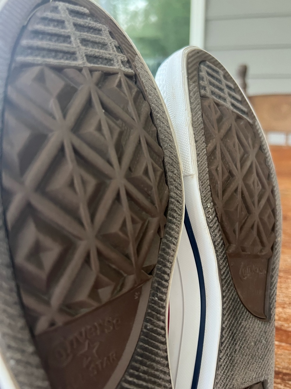 Converse All Star Chuck Taylor a slip On White Canvas Sneakers Low Top Women’s 8 - Picture 8 of 16